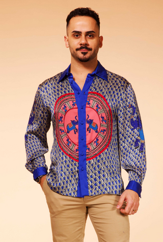 Shiva Men's Shirt- Chakra